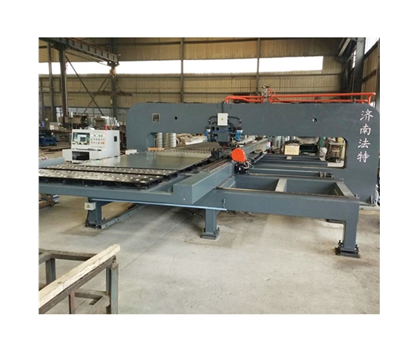 CNC GANTRY TYPE CONNECING PLATE PUNCHING AND MARKING UNIT